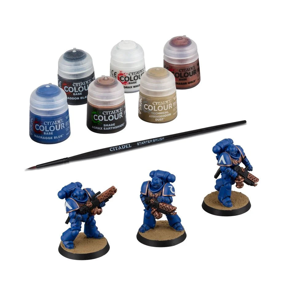 Warhammer 40000: Infernus Marines + Paints