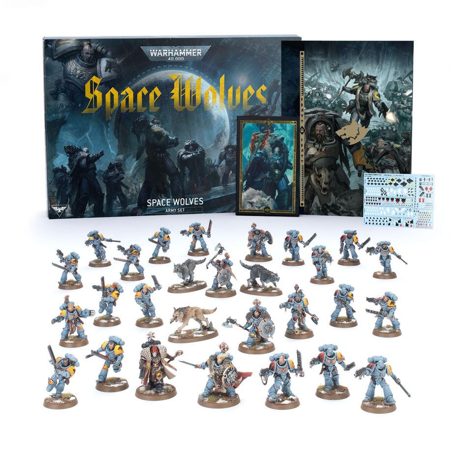 Warhammer 40,000: - Space Wolves Army Set
