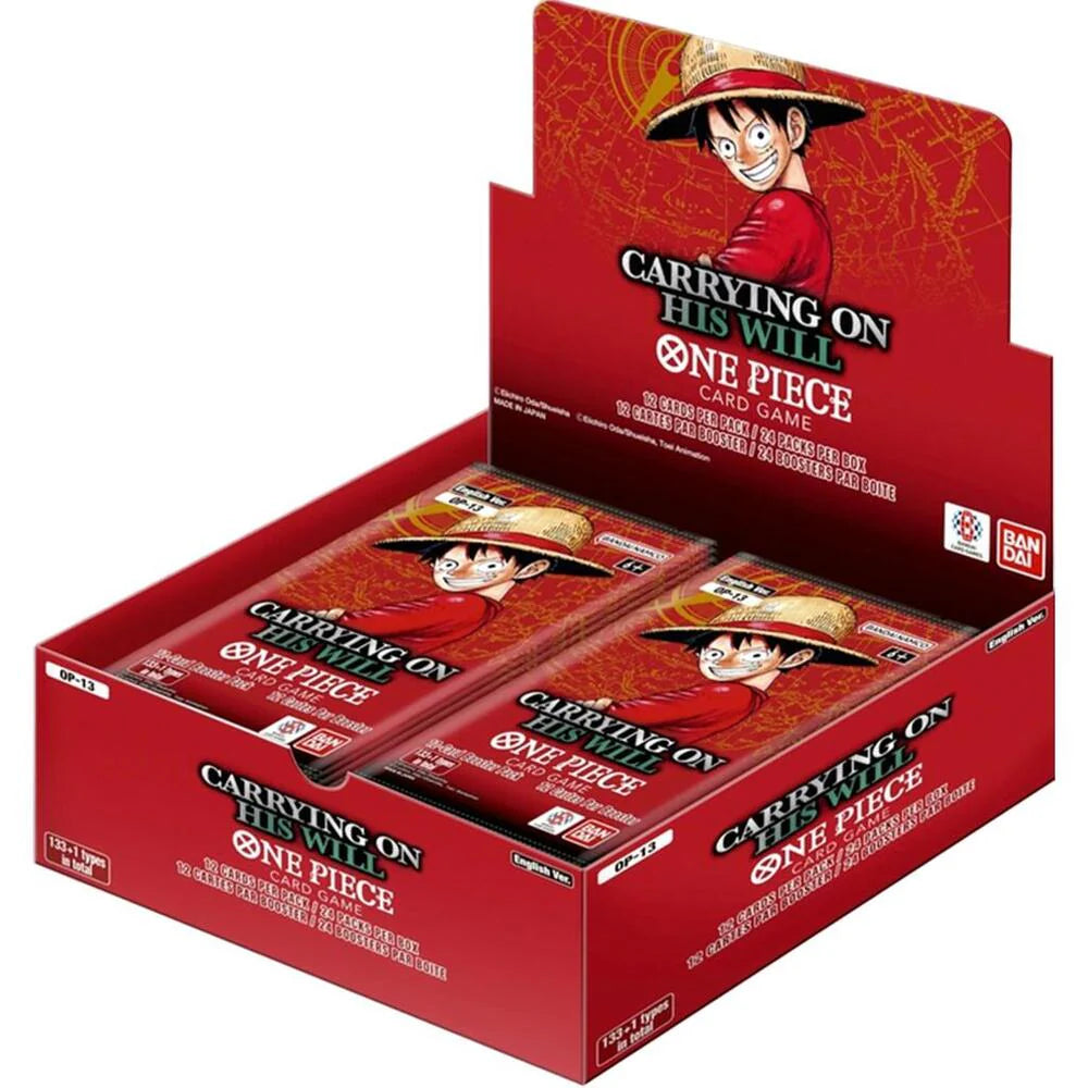 One Piece: OP-13 Carrying on His Will Booster Box