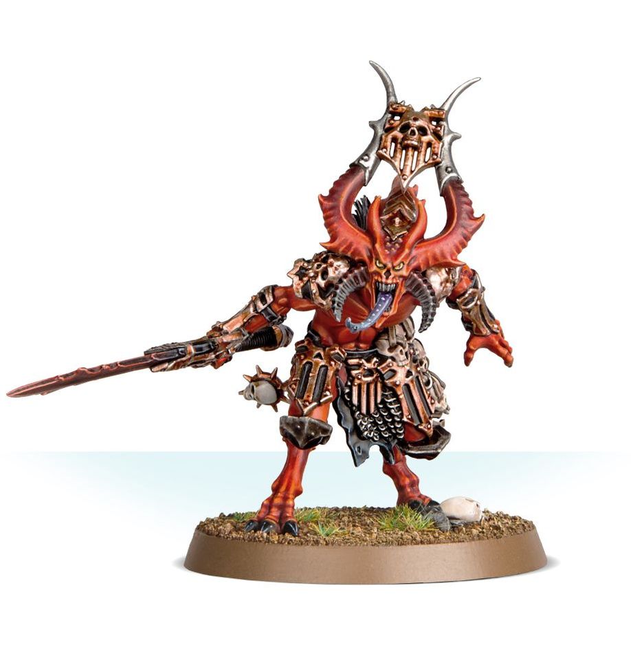 Daemons of Khorne- Bloodmaster, Herald of Khorne