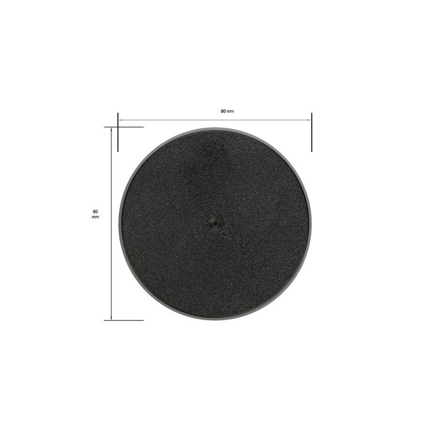 GW Bases 80mm ROUND x 1