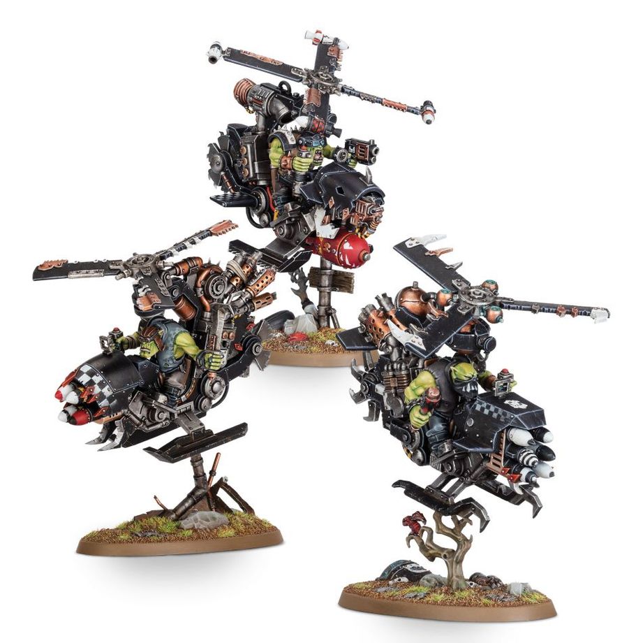 Warhammer 40k- Orks- Deffkoptas