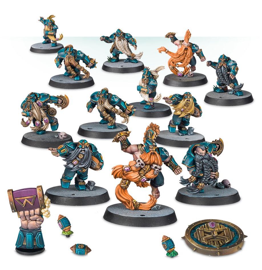 Blood Bowl- Dwarf Team: The Dwarf Giants