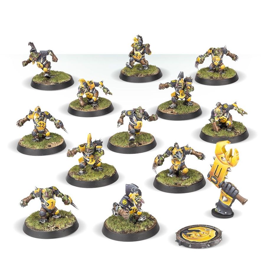 Blood Bowl- Goblin Team – The Scarcrag Snivellers