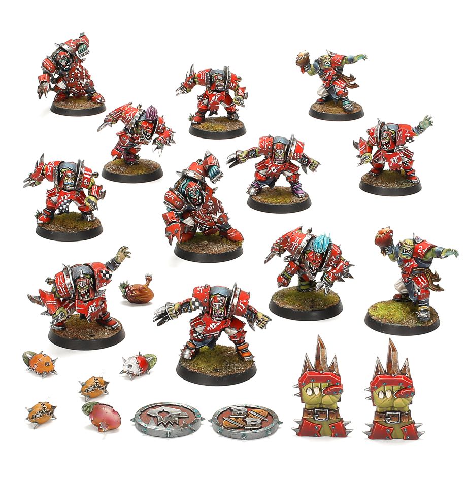 Blood Bowl- Orc Team: Gouged Eye