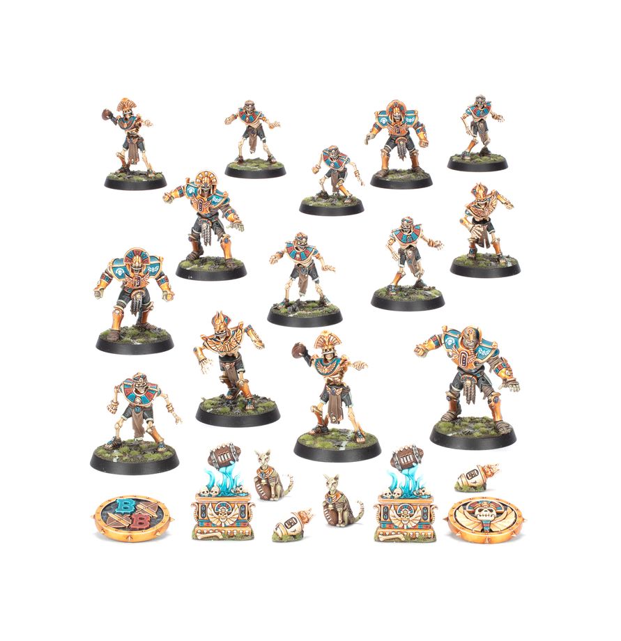 Blood Bowl- Tomb Kings- The Nehekhara Nightmares