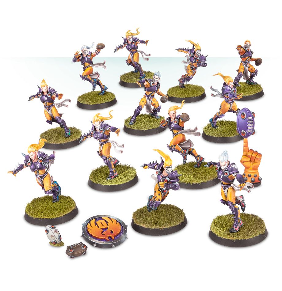Blood Bowl- Elven Union Team: Elfheim Eagles