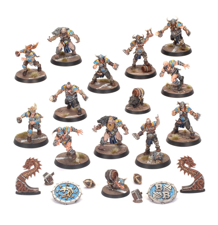 Blood Bowl- Norse Team: Norsca Rampagers
