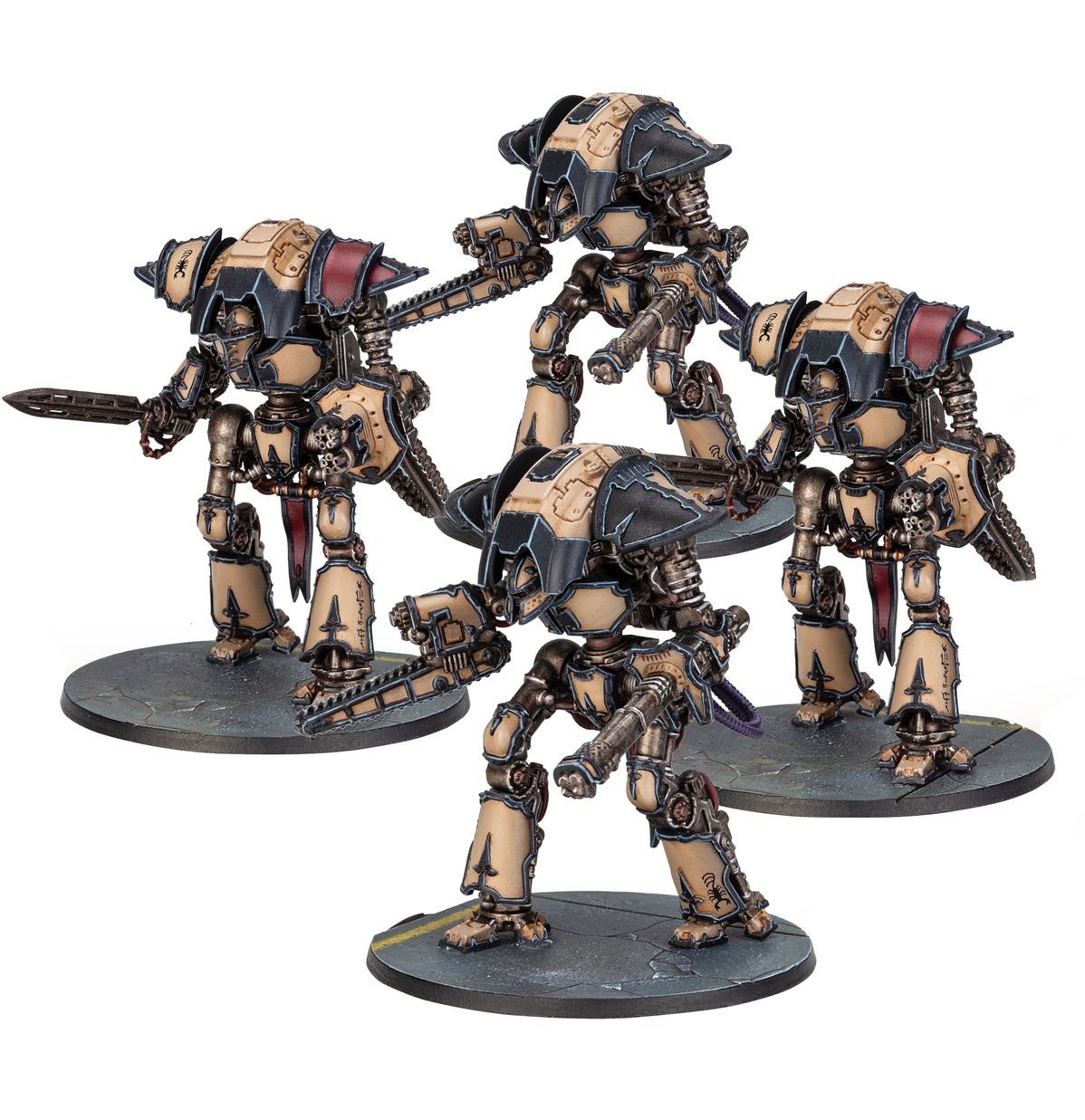 Warhammer: Legions Imperialis- Knight Households Cerastus Knights Acheron and Castigator