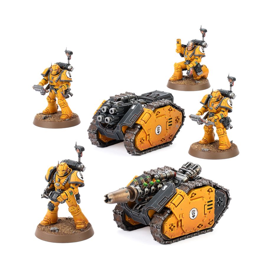 Warhammer: The Horus Heresy: Legiones Astartes Rapier Quad Heavy Bolters And Graviton Cannon Battery
