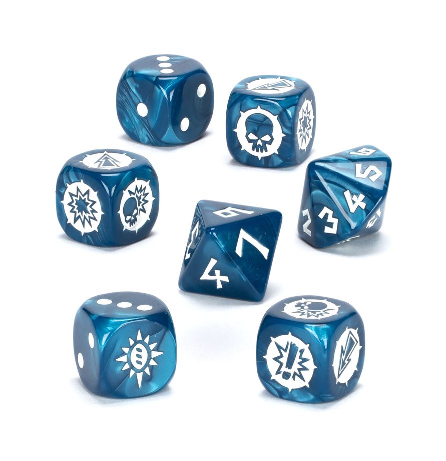 Blood Bowl- High Elf Team Dice Set