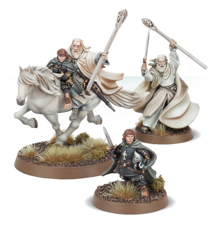 LOTR- Gandalf the White and Peregrin Took