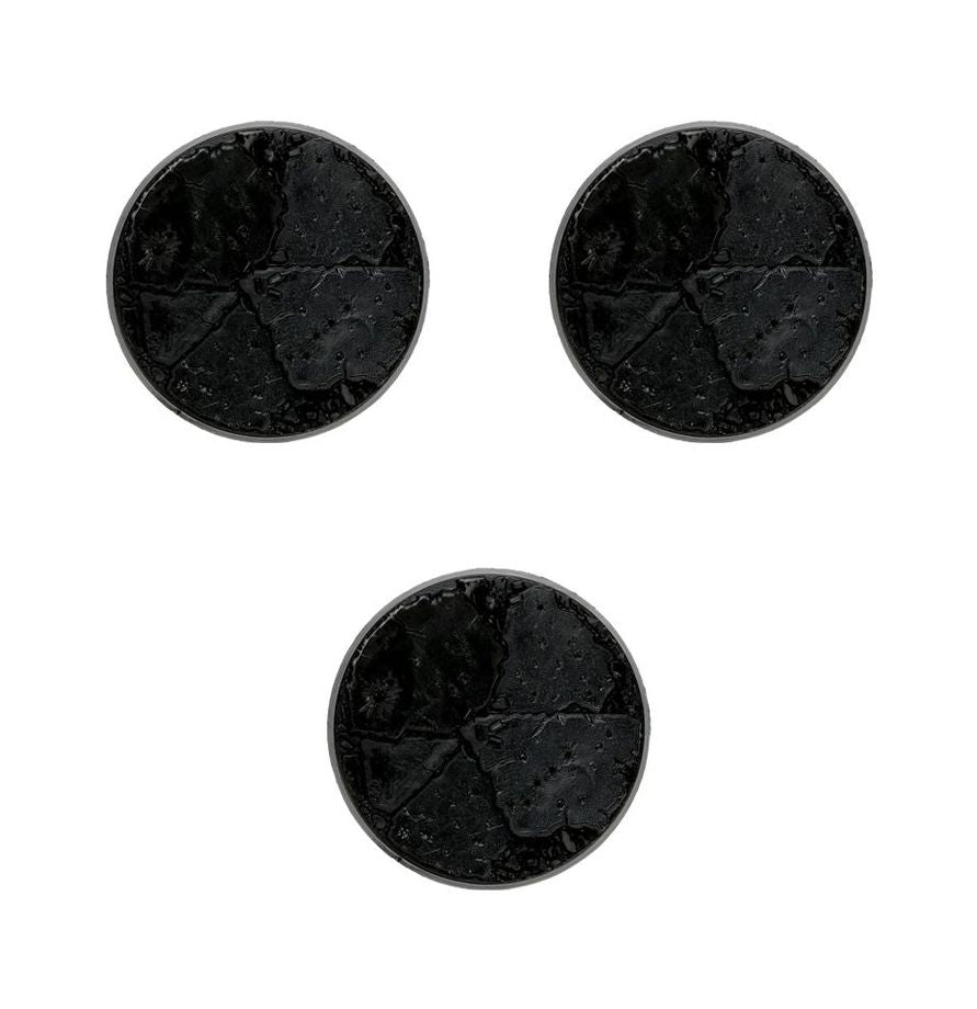 GW Bases 60mm textured ROUND x 3