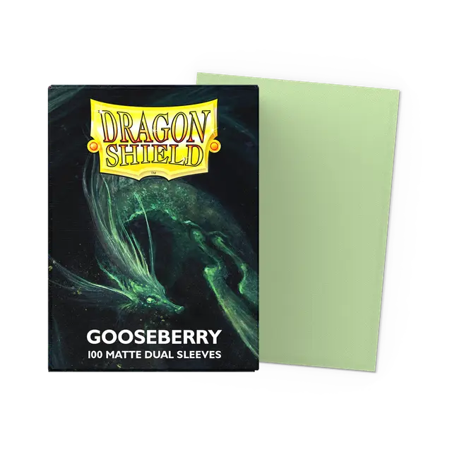 Dragon shield-Matte dual Gooseberry(100CT)