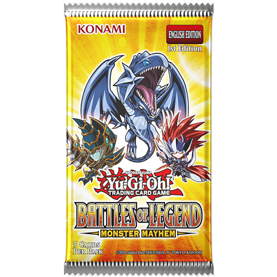 Yu-Gi-Oh! Battles of Legend- Monster Mayhem Booster Pack