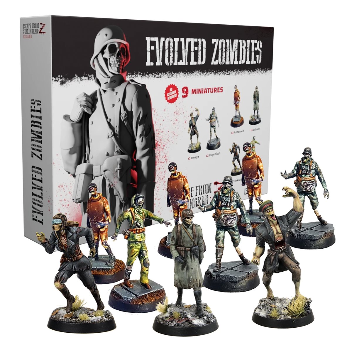 Escape from Stalingrad Z: Reloaded: Evolved Miniatures Set