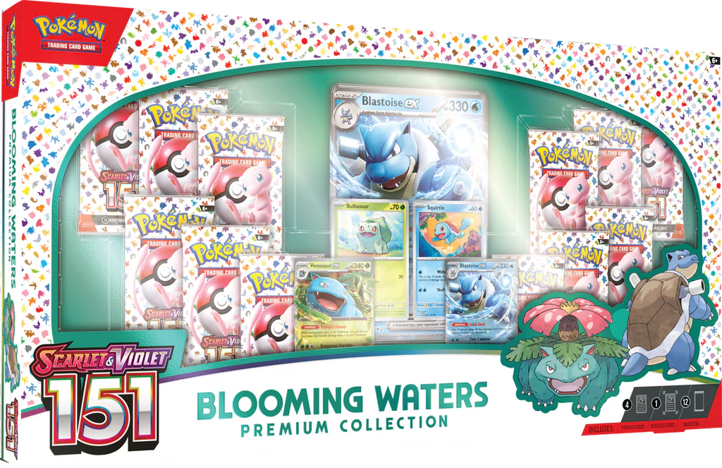Pokemon: 151- Blooming Waters Premium Collection