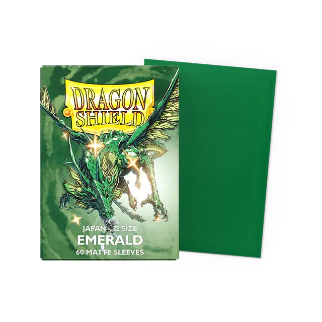 Dragon shield-Matte Forest Green- Japanese size