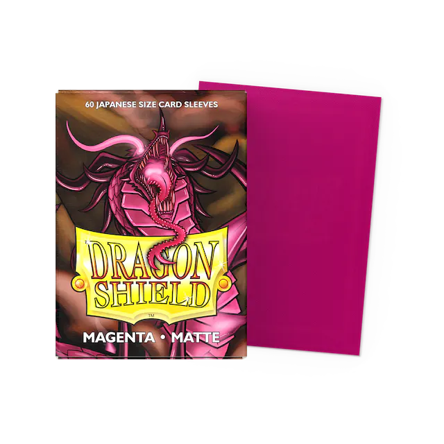 Dragon shield- Matte Magenta- Japanese size