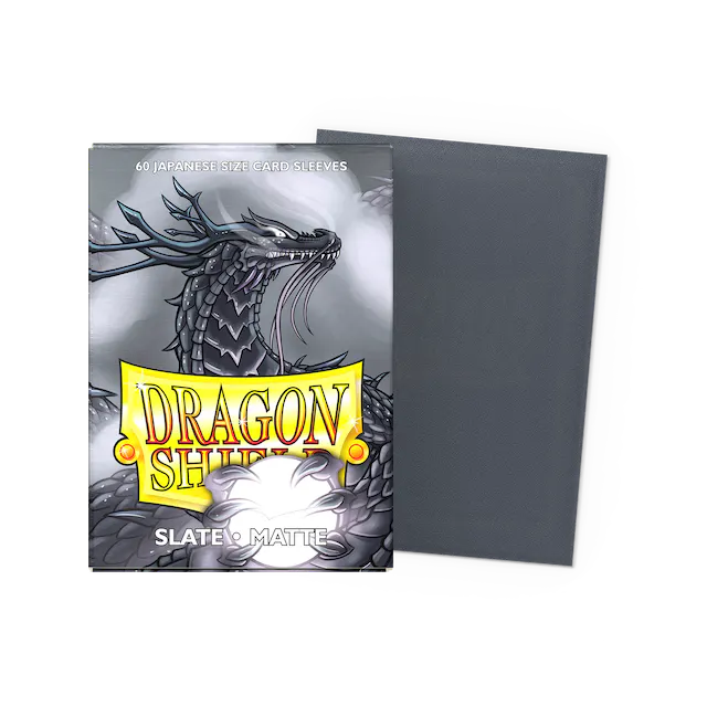 Dragon shield- Matte Slate- Japanese size