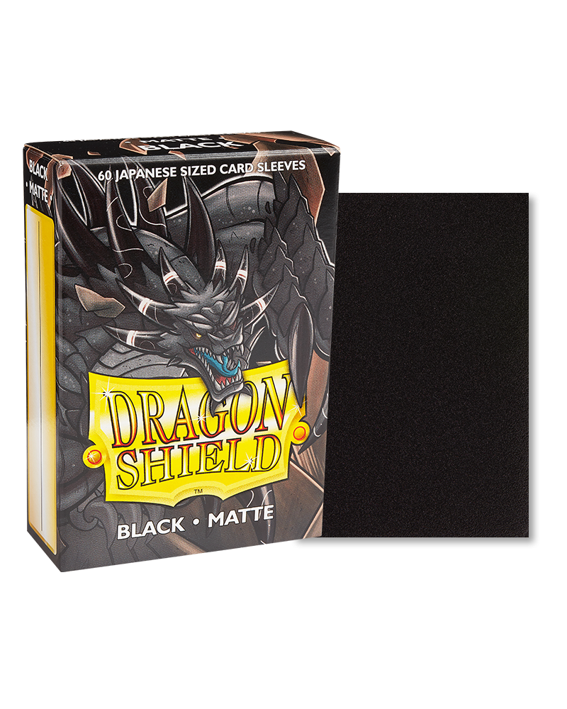 Dragon shield- Matte Black- Japanese size