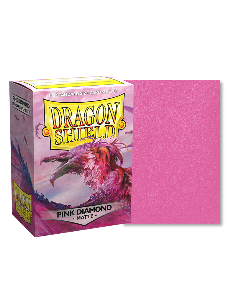 Dragon shield- Matte Pink Diamond(100 CT)