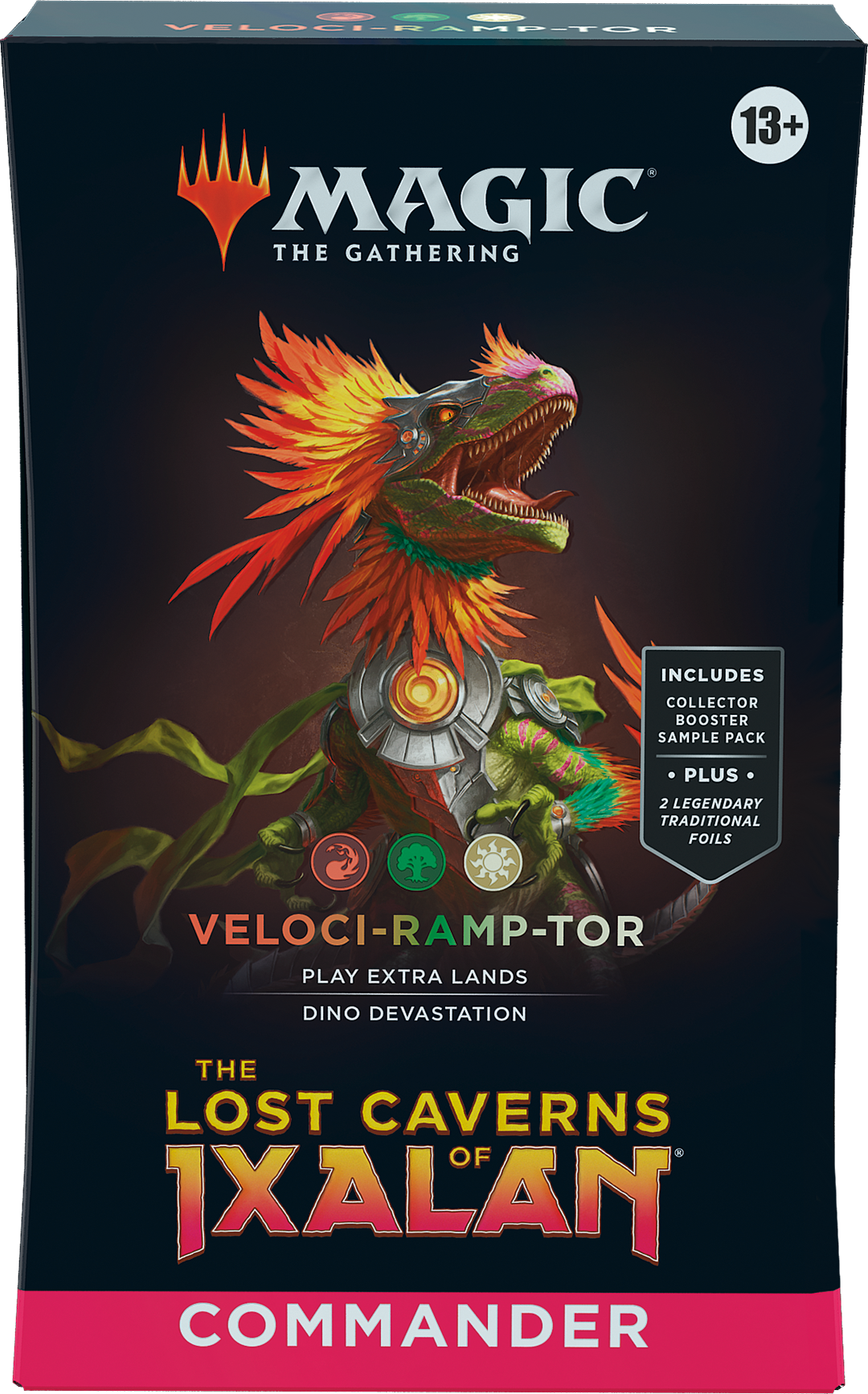 Magic the Gathering: The Lost Caverns of Ixalan Veloci-Ramp-Tor Commander Deck