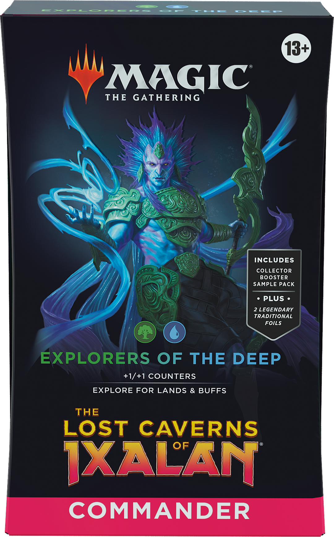 Magic the Gathering: The Lost Caverns of Ixalan Explorers of the Deep Commander Deck
