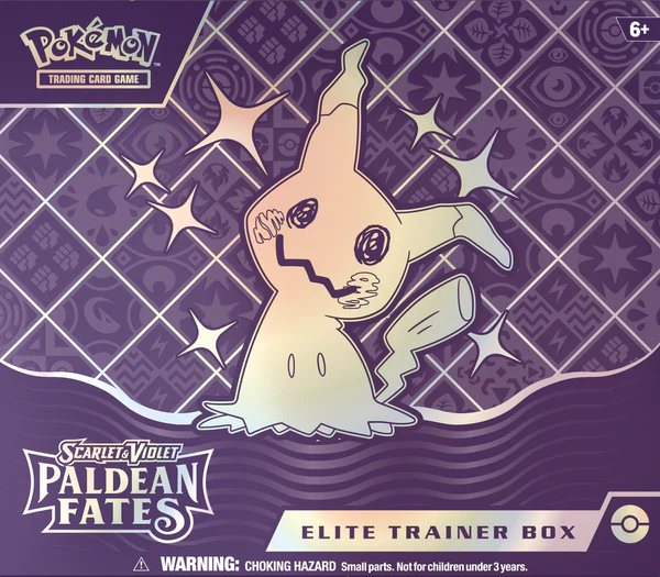 Pokémon - Scarlet & Violet- Paldean Fates Elite Trainer Box