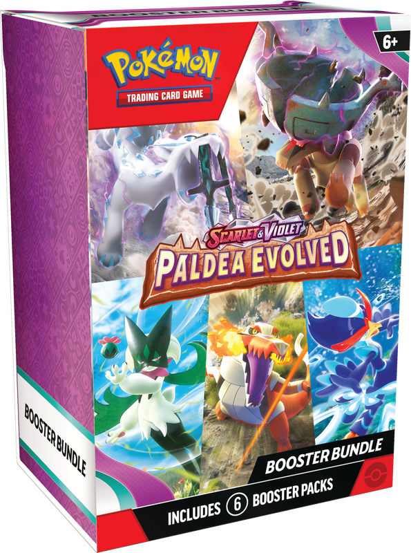 Pokémon- Scarlet & Violet: Paldea Evolved Booster Bundle