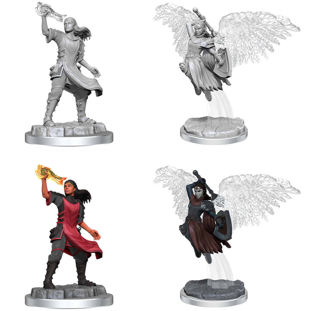 D&D Nolzur's Marvelous Miniatures: Wave  20: Aasimar Cleric Female