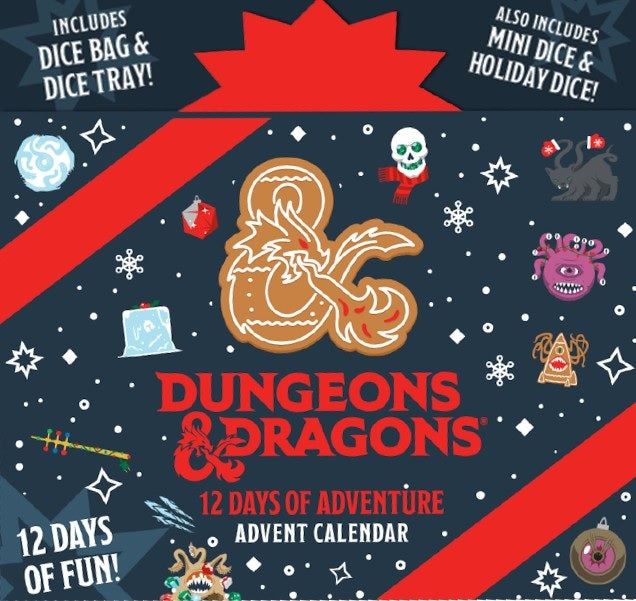 Dungeons & Dragons- 12 Days of Adventure Advent Calendar