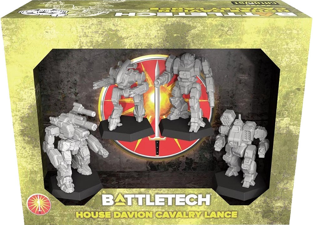 Battletech- House Davion Cavalry Lance
