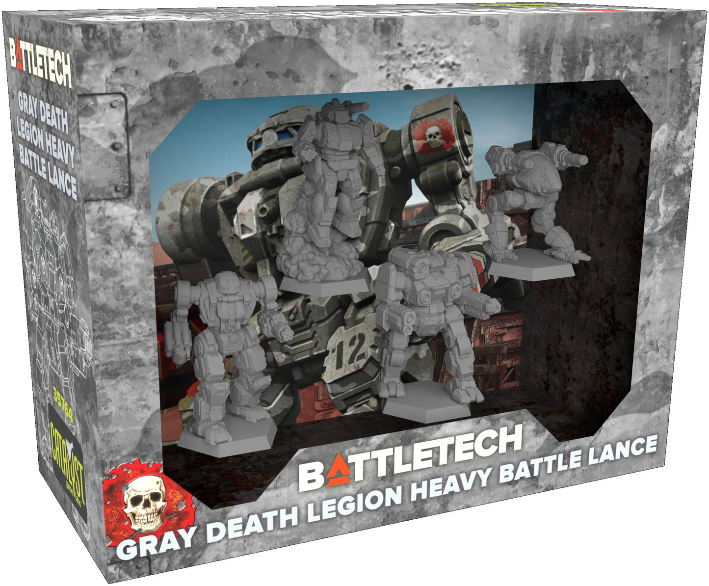 Battletech Gray Death Legion Heavy Battle Lance Force pack