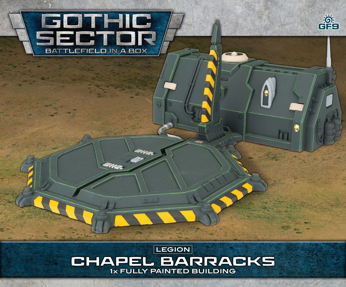Battlefield in a Box: Gothic Legion Chapel Barracks