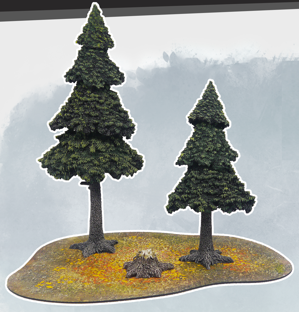 Monster Scenery- Evergreen Pine Forest