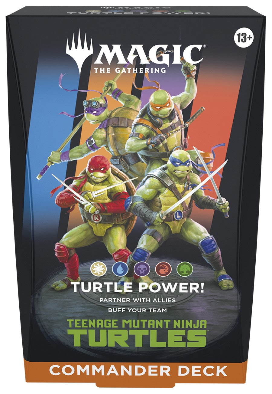 Magic the Gathering: Teenage Mutant Ninja Turtles- Commander Deck- Turtle Power!