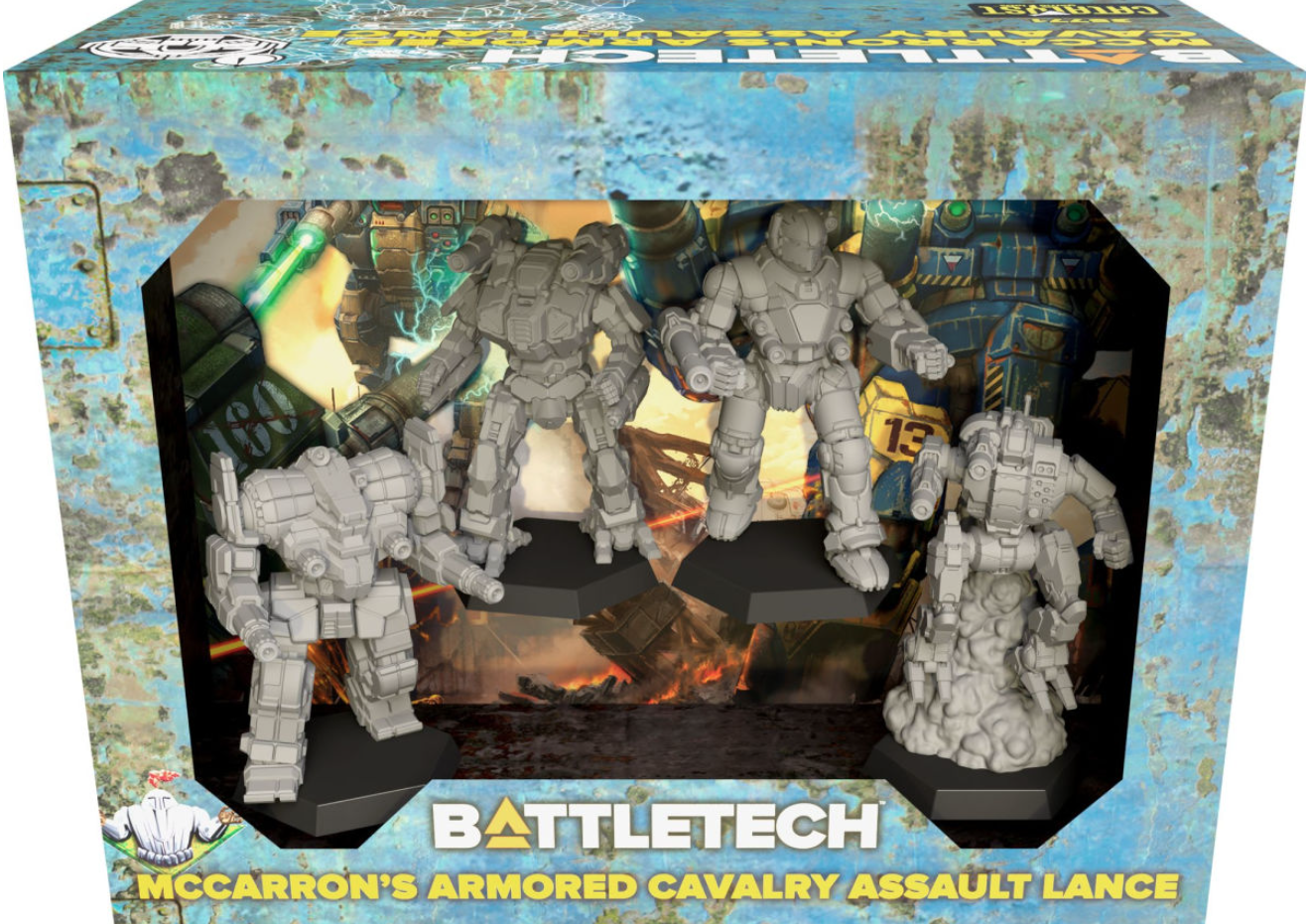 Battletech- Mccarron's Armored Cavalry Assault Lance