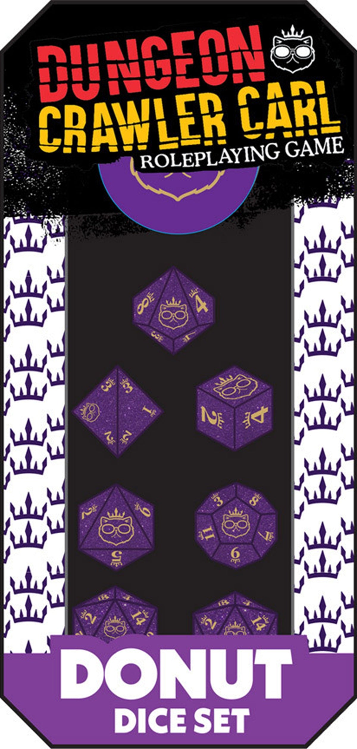 Dungeon Crawler Carl- Princess Donut Dice Set