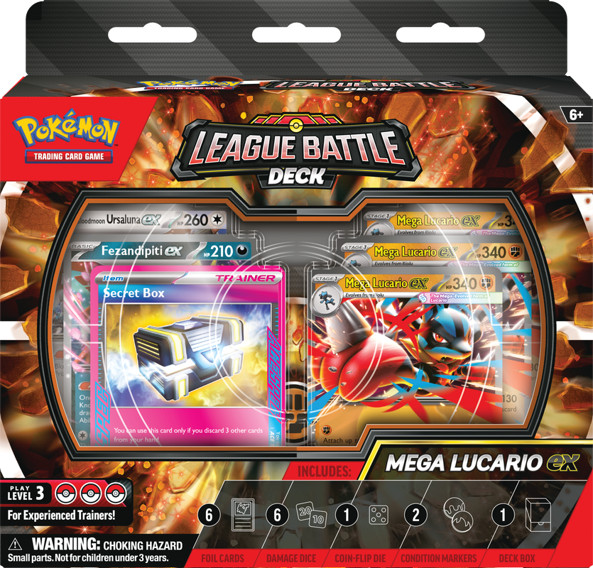 Pokémon League Battle Deck- Mega Lucario EX