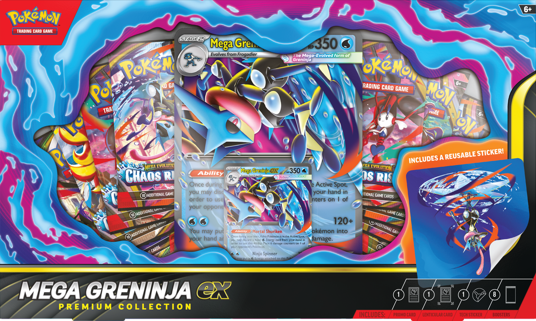 Pokémon- Mega Greninja EX Premium Collection