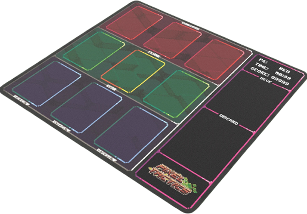 Super Pixel Tactics Playmat