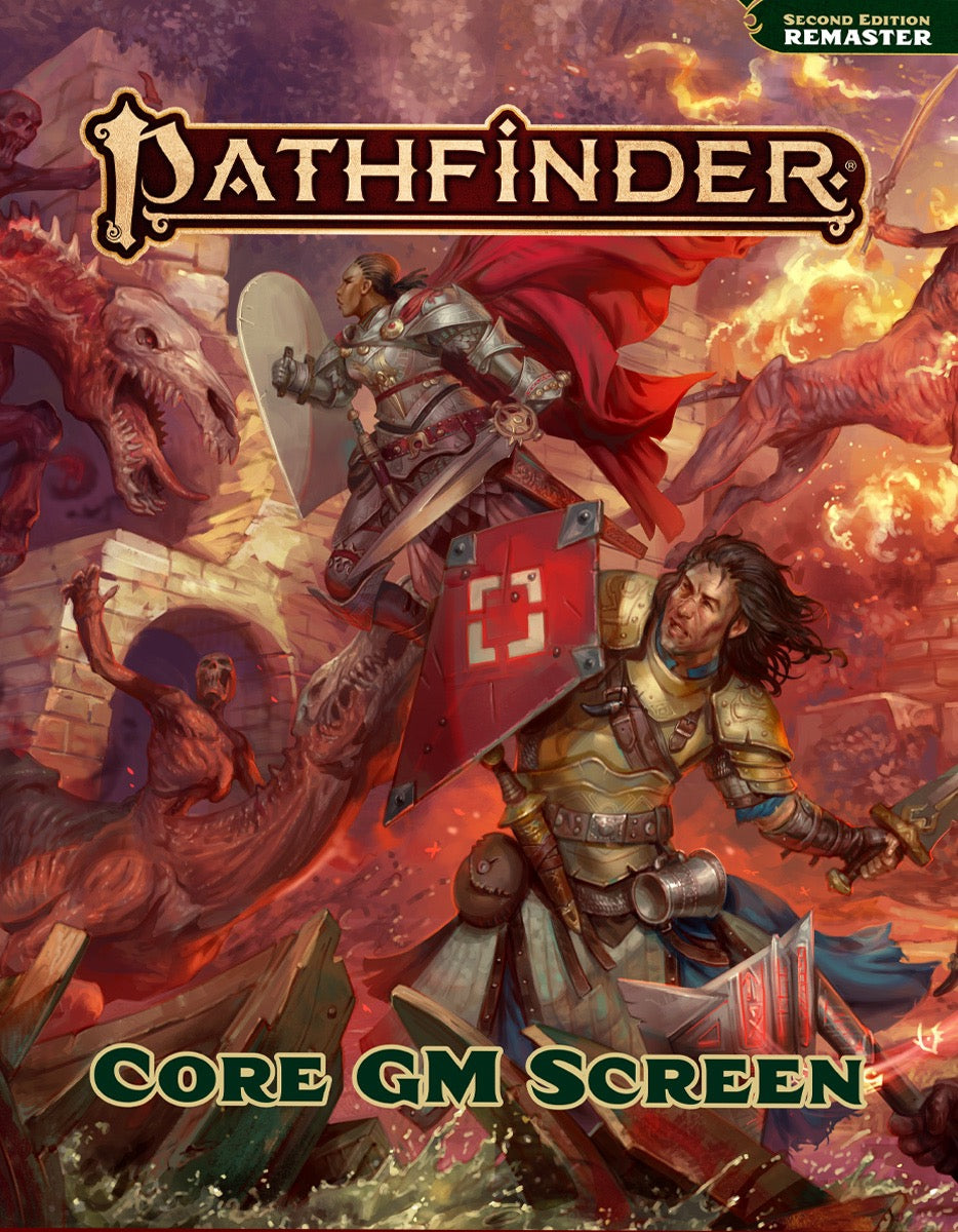 Pathfinder GM Screen 2nd Edition Remaster