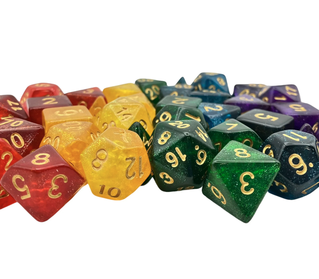 Mimic Chest and Treasure Dice Collection
