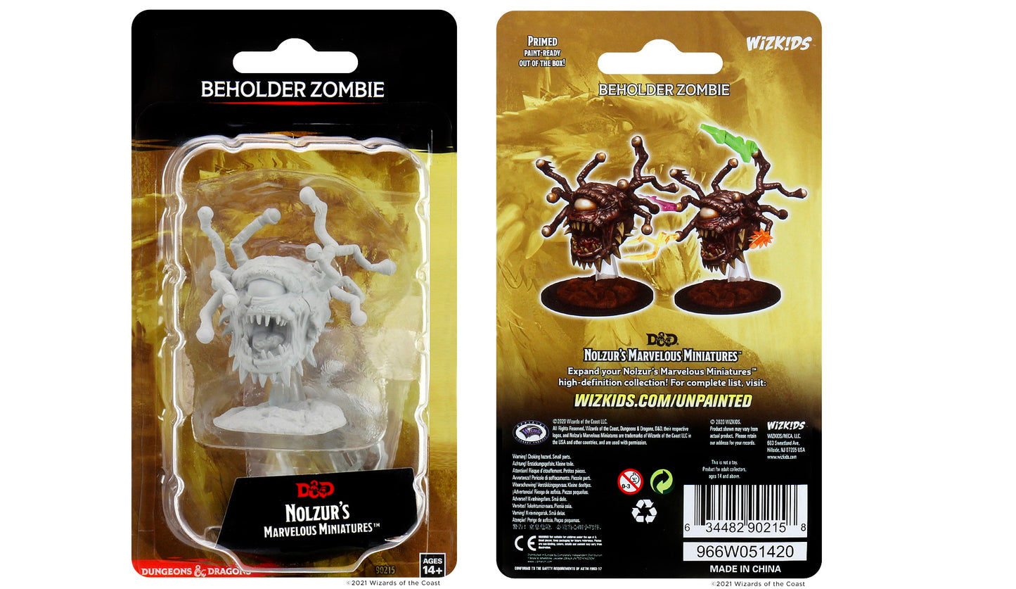 D&D Nolzur's Marvelous Miniatures: Wave  12.5: Zombie Beholder