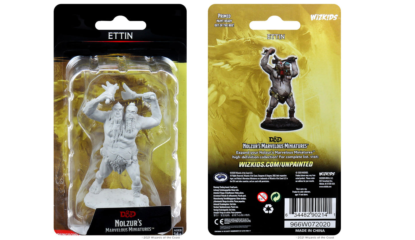 D&D Nolzur's Marvelous Miniatures: Wave  12.5: Ettin