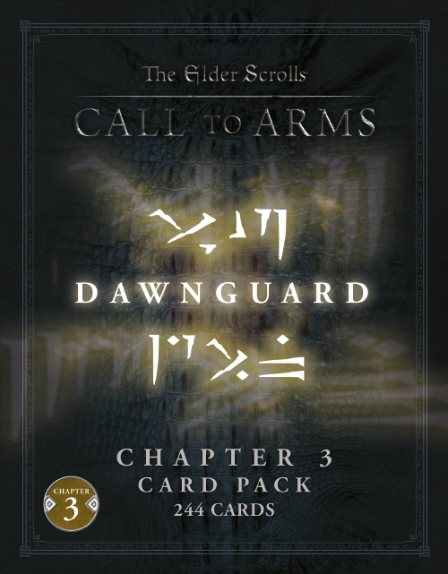 Elder Scrolls Call to Arms - Chapter 3 Card pack