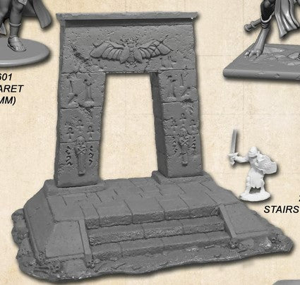 Egyptian Stairs and Archway