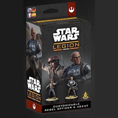 Star Wars Legion Customizable Rebel Officer and Agent