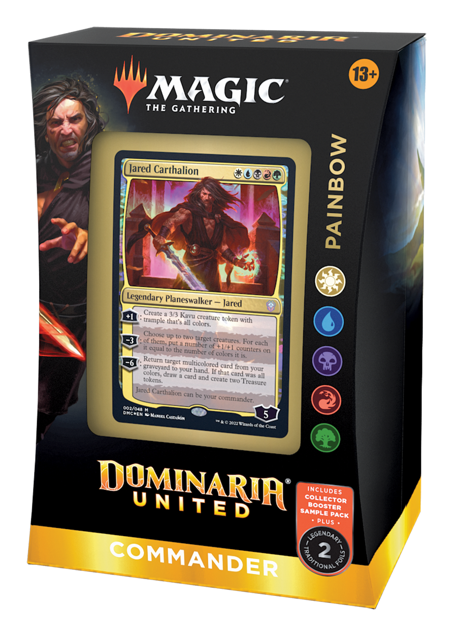 MTG Dominaria United Commander Deck Painbow